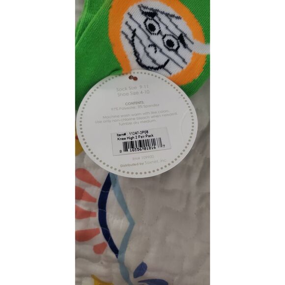 NWT SOXNET SET OF TWO PAIRS HALLOWEEN KNEE HIGH SOCKS - Picture 3 of 7